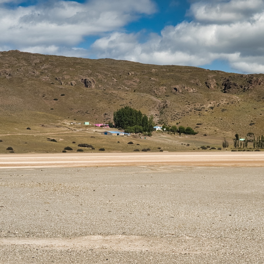 Colorful estancia along RP41